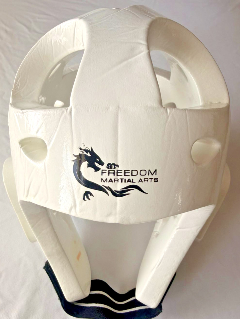 Freedom Martial Arts DXV Vision Sparring Headgear - White (Size CHL)